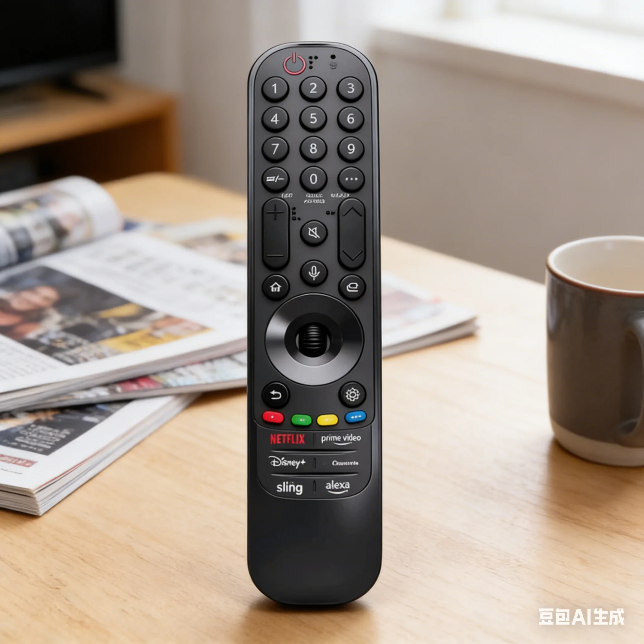 Replacement Magic TV Remote MR23GA AKB76043102 Compatible with MR22GA 2023 OLED AI‑ThinQ Smart TV