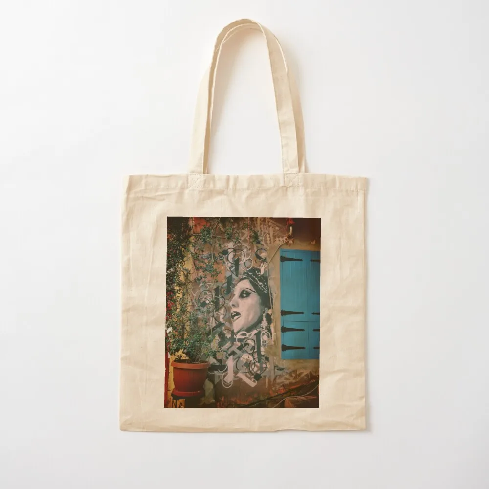 Fairuz Beirut Mar Mikha?l Street Art Tote Bag Shopper bag cloth bag woman Canvas Tote