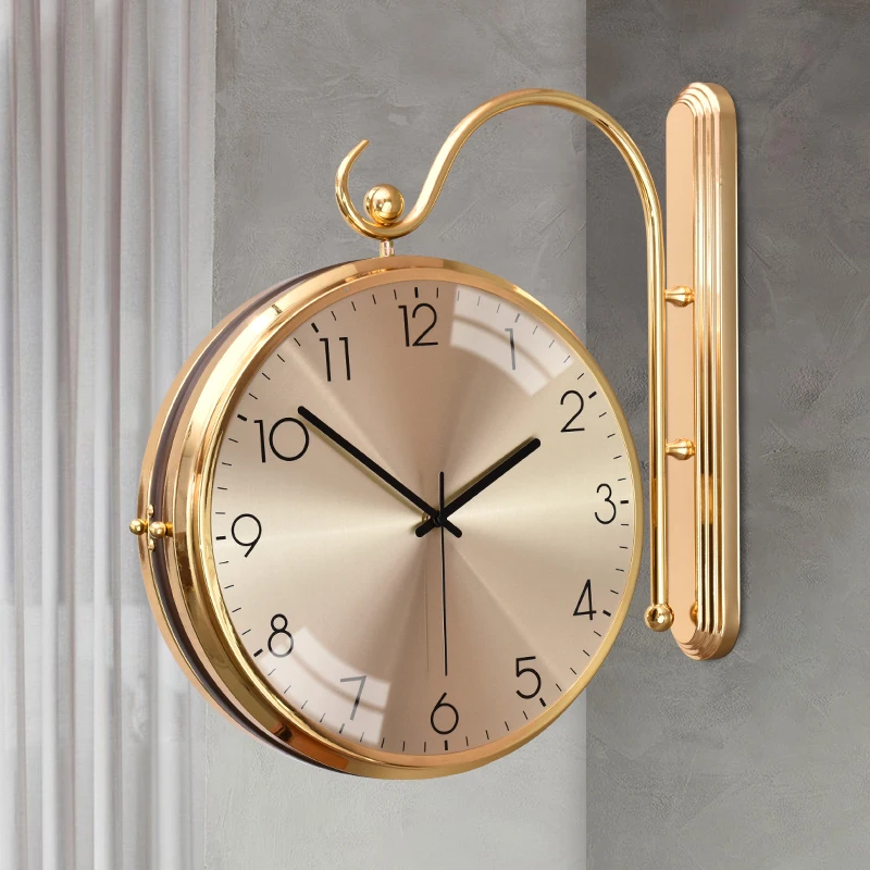 الحديثة الشمال غرفة المعيشة بسيطة على الوجهين على مدار الساعة المنزلية مصباح أنيق فاخر على الوجهين على مدار الساعة المنزلية شخصية صامتة