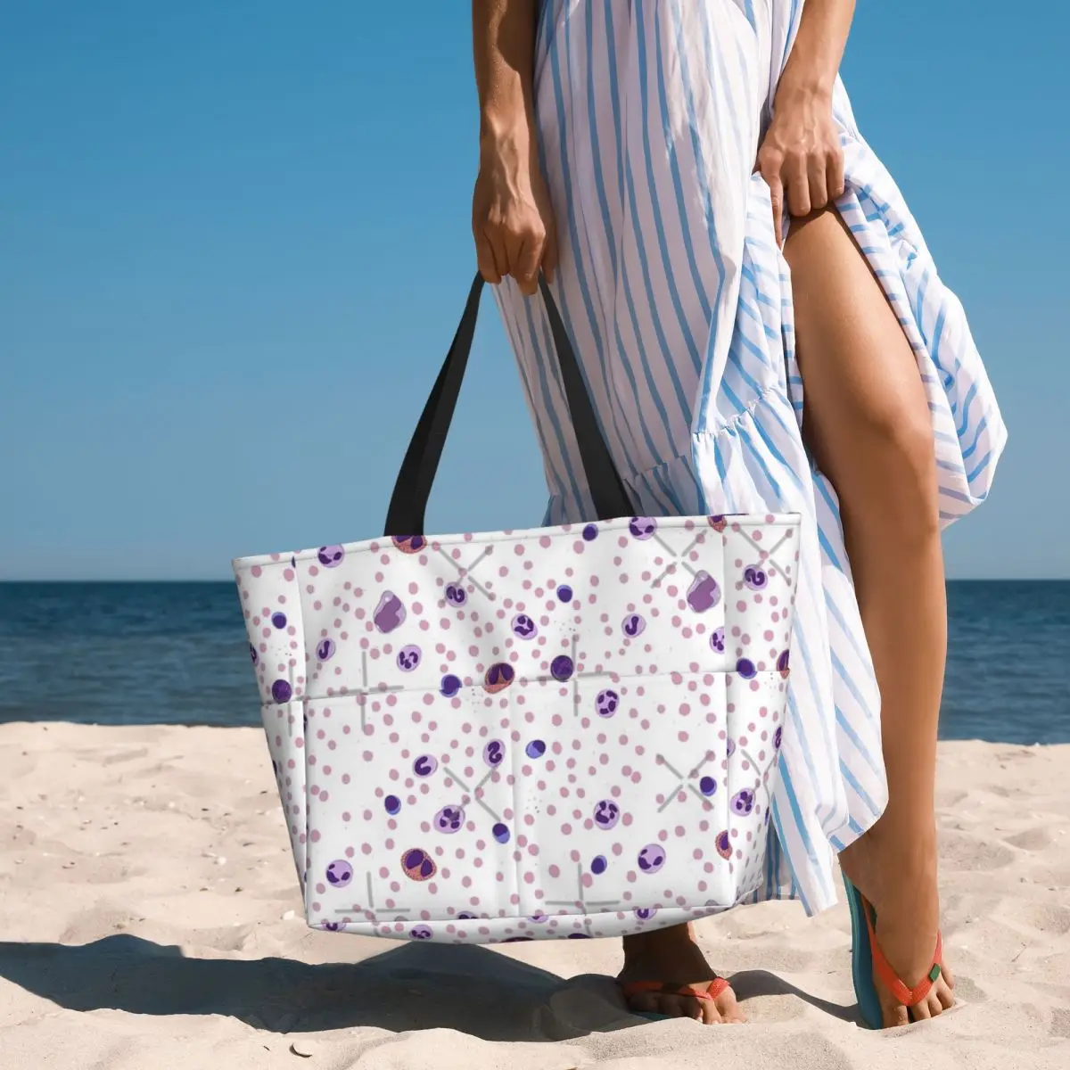 Piccola borsa da viaggio da spiaggia differenziale WBC, borsa a tracolla per regali pratici di personalità borsa a tracolla modello Multi-stile