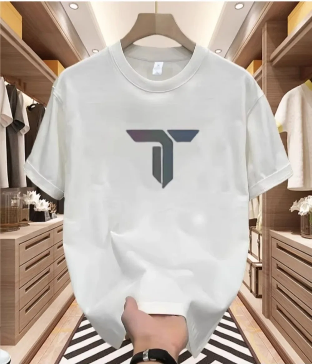 

2026 Short-Sleeved T-Shirt for Men - Summer New Design - Pure Cotton Sportive and Casual Round-neck Stylish and Versatile Top