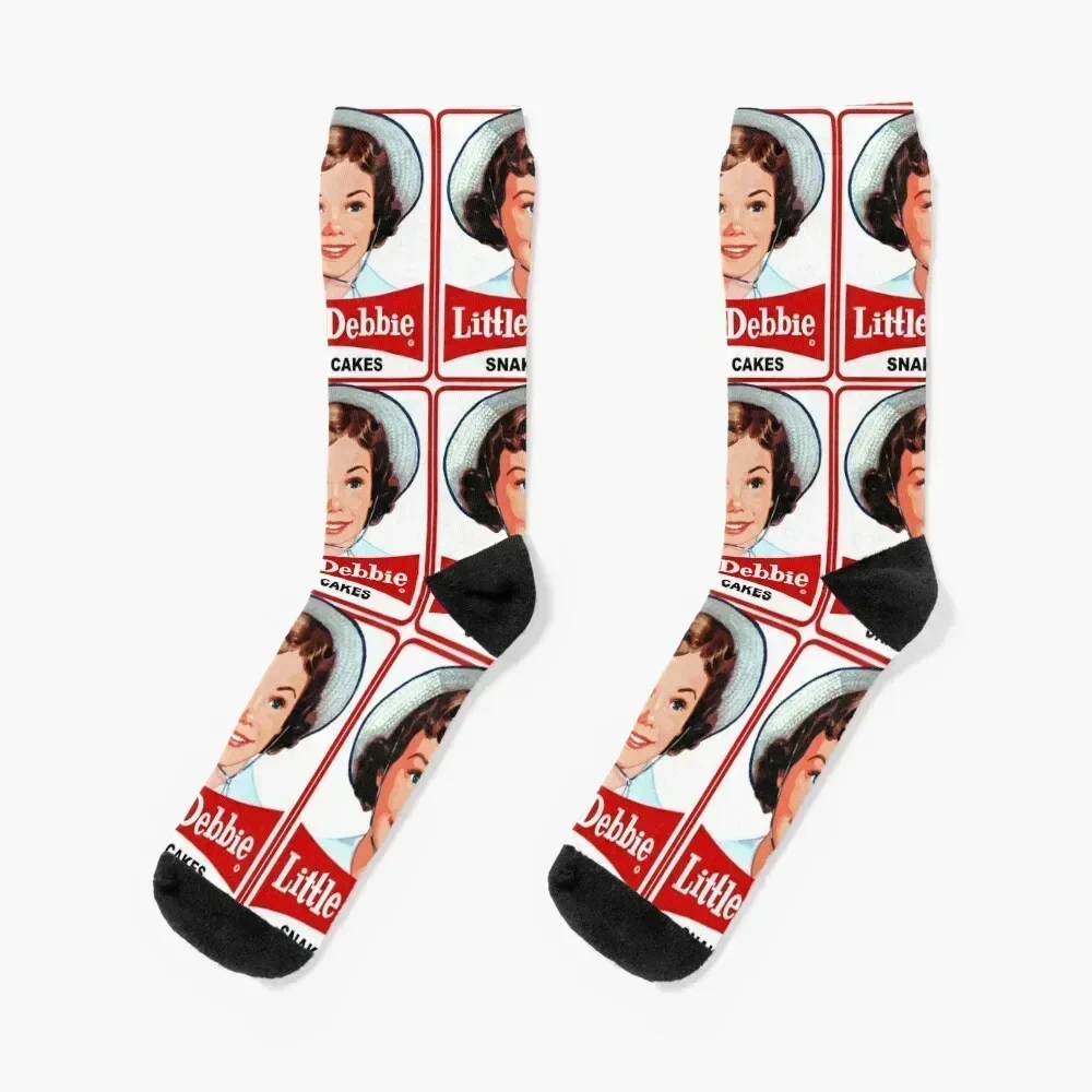 

LITTLE DEBBIE Socks Christmas Lots Rugby designer Socks For Man Women's