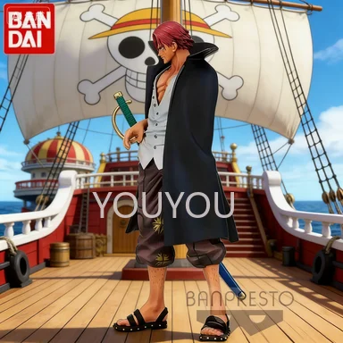 

Bandai Banpresto One Piece Chronicle MSP Red Hair Shanks Figure Model Anime Genuine Original Action Figure