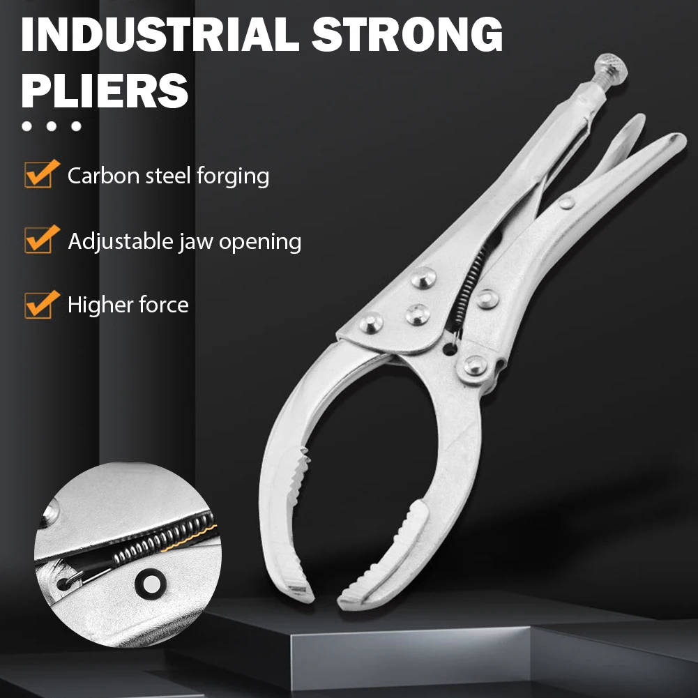 

Oil Screen Wrench With Non-Slip Handle 500-110mm Adjustable Oil Filter Wrench For Motorcycles Trucks