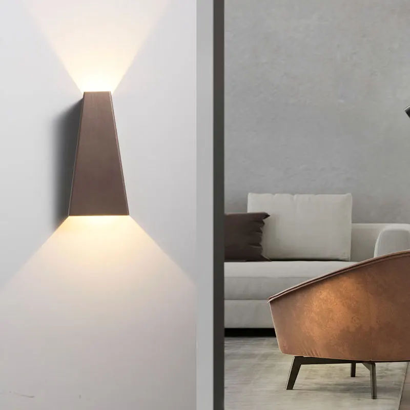 

LED Wall Lamp Modern Minimalist Living Room Bedroom Bedside Lamp Hotel Hallway Wall Lamp Creative Lighting Fixtures