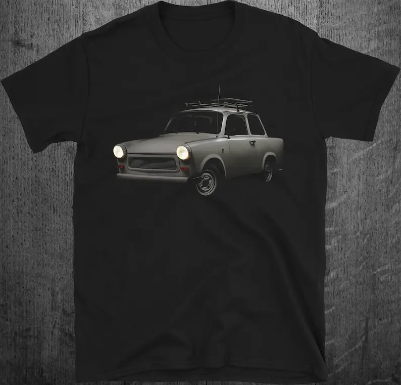 Trabbi 601 S fábrica Sachsenring Trabi 600 coche Sonderwunsch edición especial Camiseta de algodón