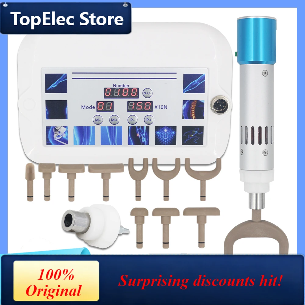 TopElec 1800N Chiropractic Adjusting Tool Manual Activation Therapy Spine Correction Tools Chiropractic Gun Spinal Adjustment 10
