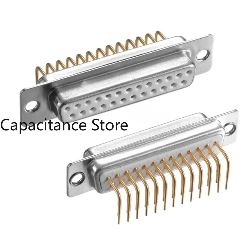 10PCS DB25P female 90-degree board    