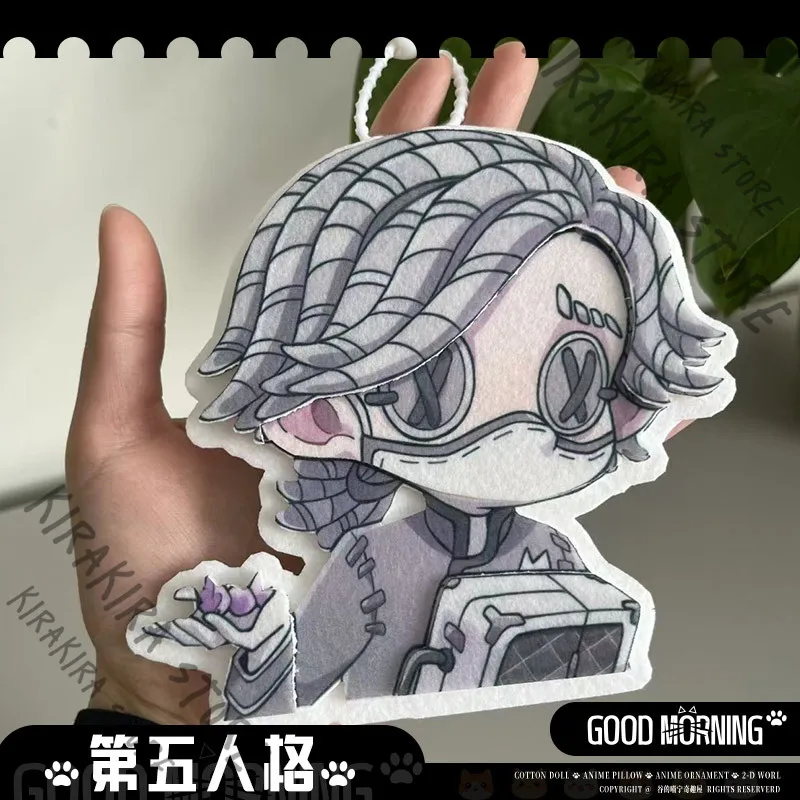 

Identity Ⅴ Aesop Carl Pendant Key Chain Cosplay Non-woven Fabrics Embalmer Craft Keyring Backpack Decoration Loveliness