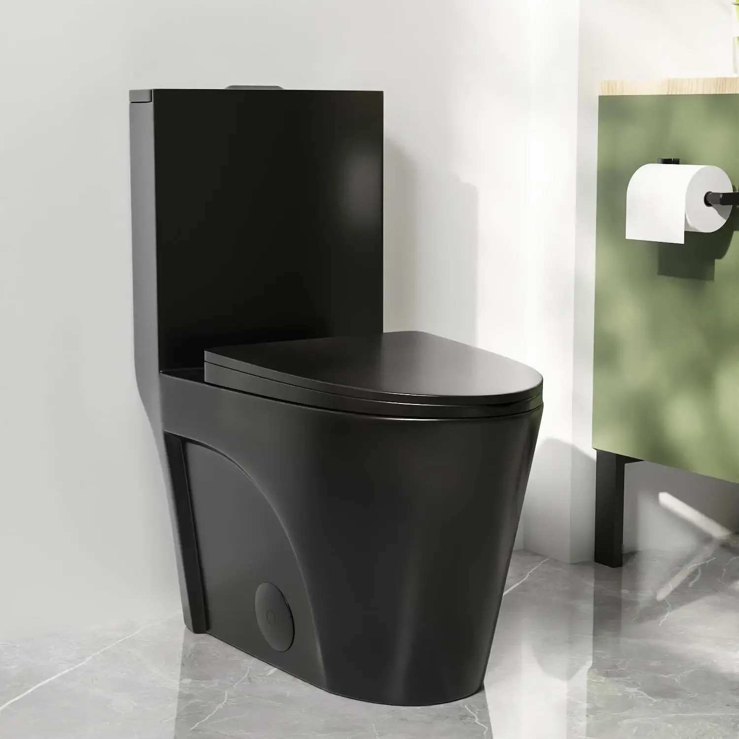 Elongated One-Piece Toilet, 17