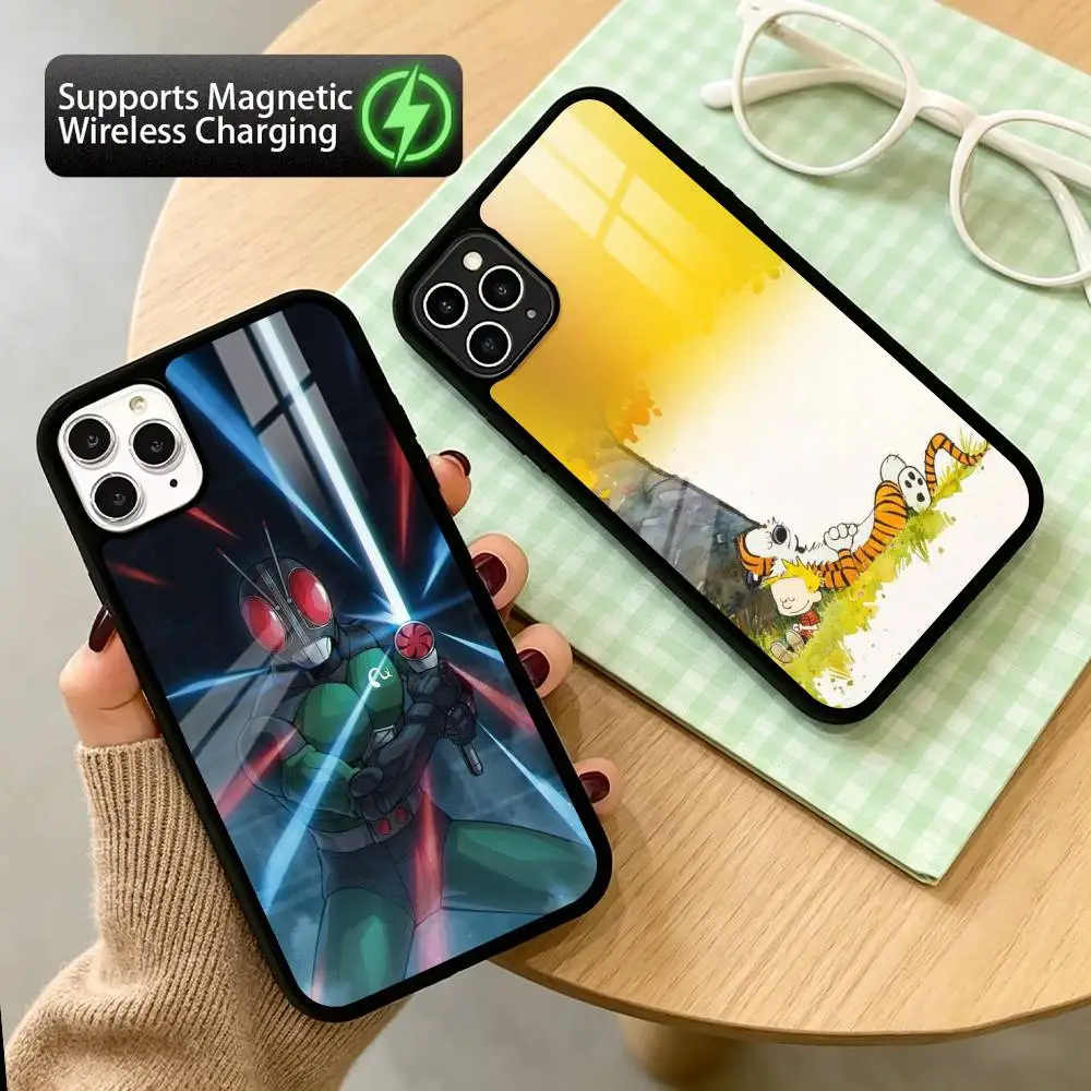 F-Futurama Anime B-Bender  Phone Case For iPhone17,16,15,14,13Plus,Pro Supports Magnetic Wireless Charging