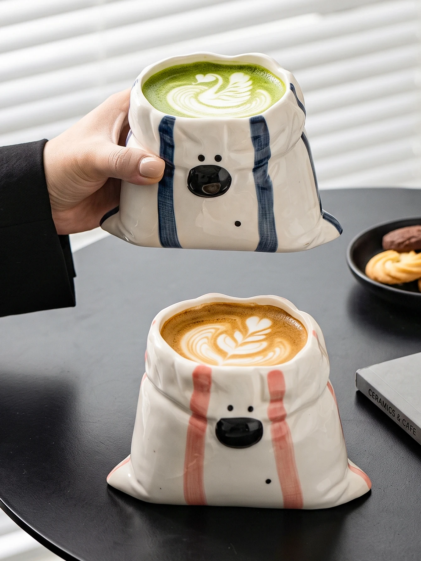 1pc 370ml Cute Dog Ceramic Cof - đánh giá và giá Coffee Tea Bags