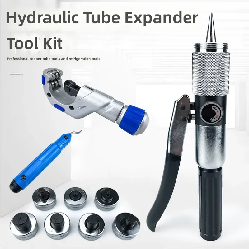 Copper Tube Hydraulic Expander Straight Cup Type for CT-650 CT-300 10-28mm Professional Pipe Flaring Tool