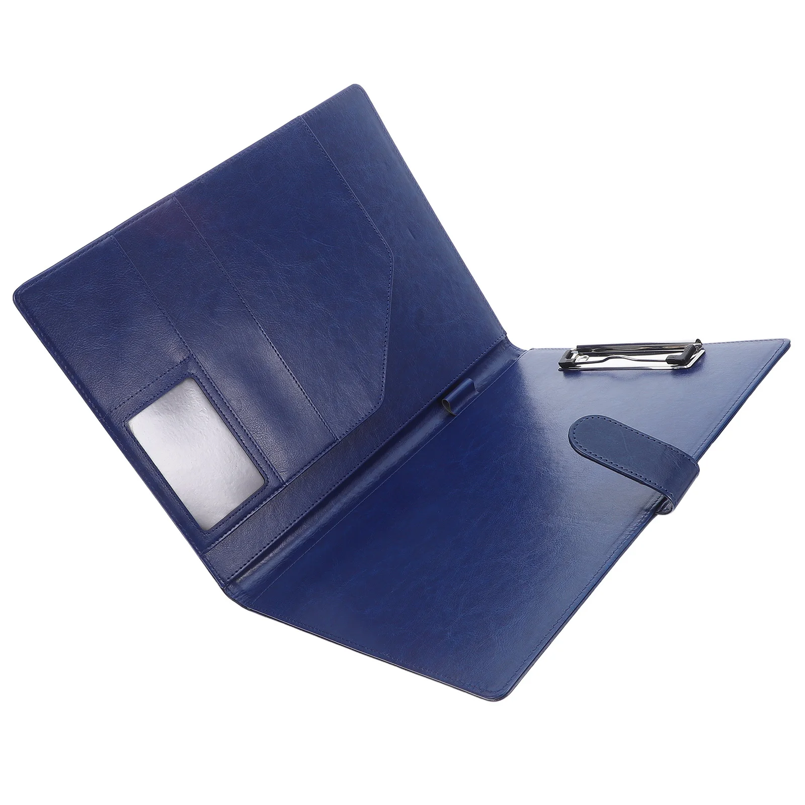 

Portable Pu A4 Padfolio Clipboard Functionality Multi Pocket Document Organizer Business Office Interview Legal Resume Writing