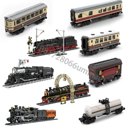 NEW City Train Railway Express Model Octan Train Tank Emerald Night Carriage 10194 Building Blocks DIY Bricks Children Toy Gifts