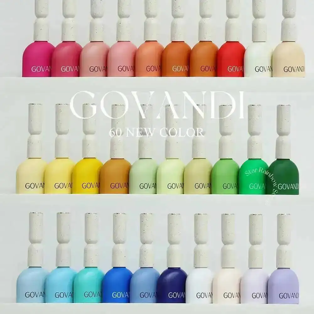 High Quality Gel Nail Polish Set Nail Supplies Wholesale UV Gel Lacquer With Color Card Nail Art Polish Varnishes Gel 60 Colors