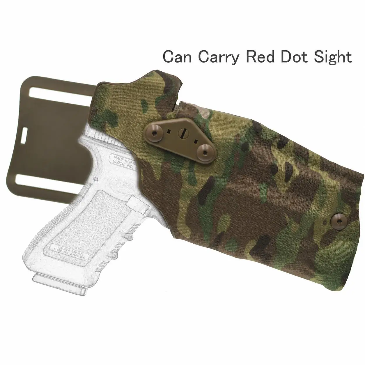 Multi-Angle G17 G22 G31 G47 G49 X300 Light Holster Quick Release Safety Block Left Right Hand Compatible Carrier