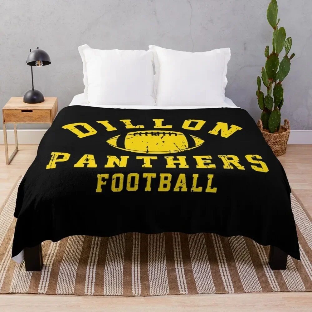 Dillon Panthers Football Friday Night Lights FNL Throw Blanket blankets and throws Summer Soft Plaid Luxury Blankets