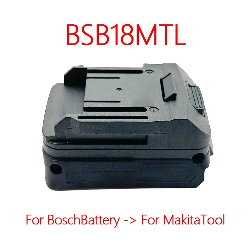 Bat618 Conversor Adaptador para Bosch, Bateria 18V, Makita, Milwaukee, Dewalt, Hitachi, Dyson, Metabo, AEG Worx