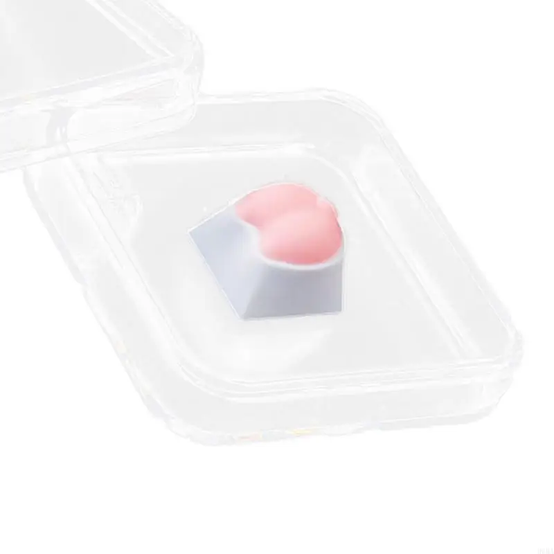 96BA Animal Paw Bottom Soft Silicone Keycaps and Storage Box for Mechanical Keyboard Keycap Accessories 1 Set
