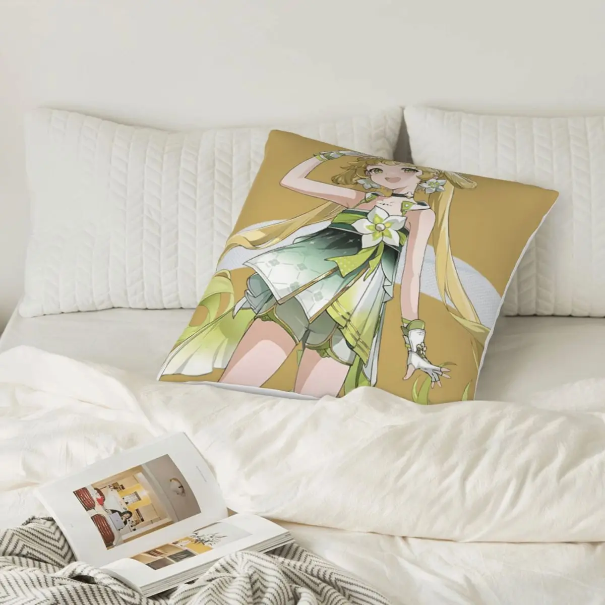 Wuthering موجات لعبة 02654 Dakimakura وسادة تغطي غطاء للوسادة Dakimakura كيس وسادة غطاء وسادة