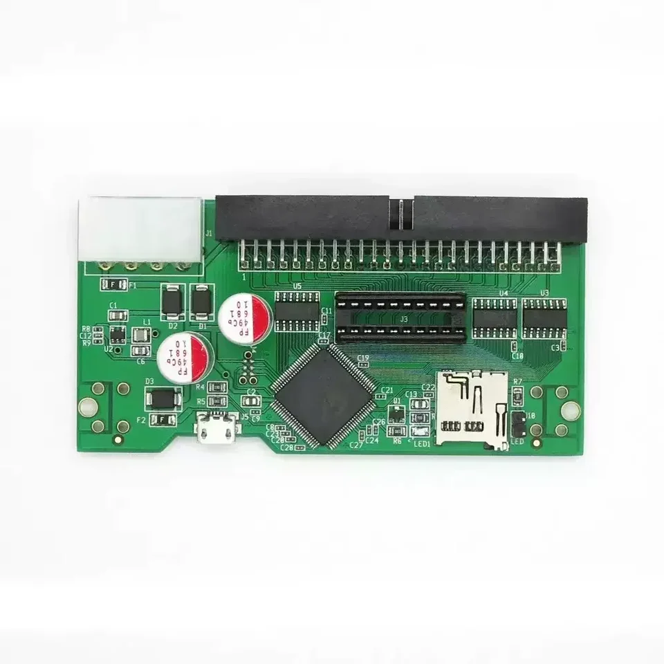 アナログscsiハードドライブアダプター、scsi2sdカード交換、古いsd