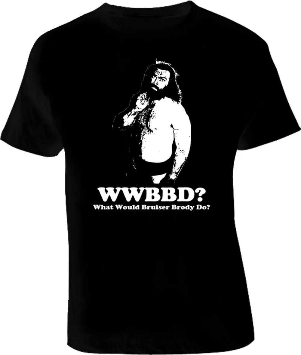 Bruiser Brody o que seria Bruiser Brody do WWBD Camiseta