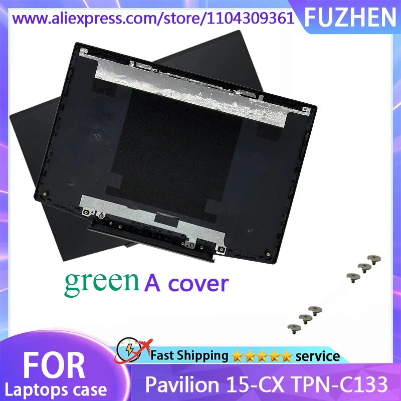 New Cover For Pavilion 15-CX TPN-C133 LCD Rear Cover/Front Frame/hinge/Top Cover Silver Green Purple L20314-001 L20313 L20315