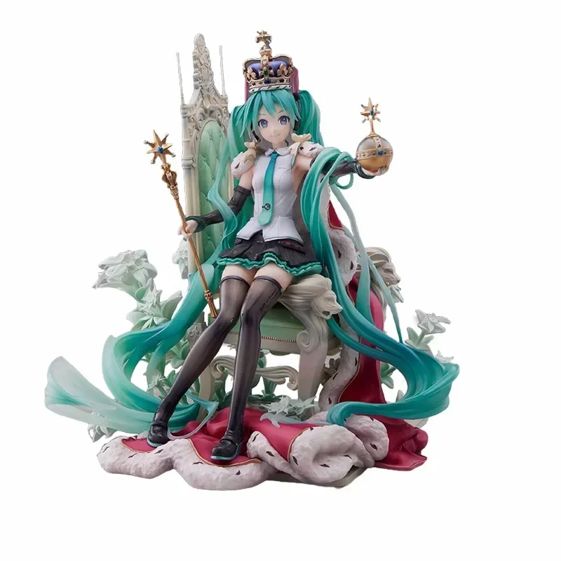 BANDAI Original Genuine Spiritale Hatsune Miku 1/7 Static Products of Toy Models of Surrounding Figures and Beauties 24cm Gifts