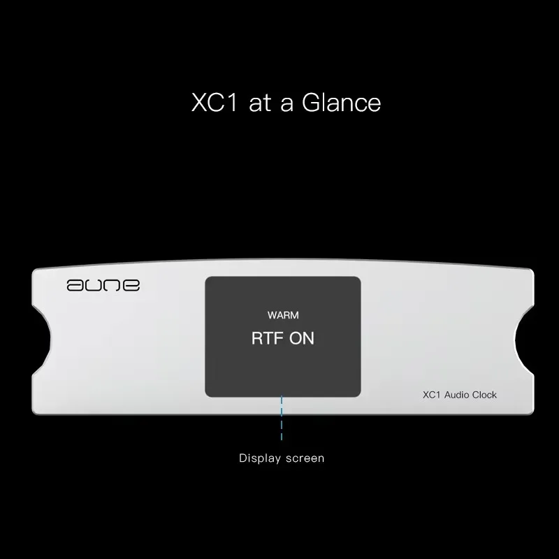 AUNE XC1 ساعة الصوت المشتركة ساعة الصوت العالمية Hifi حمى ضياع الموسيقى مرحبا نهاية المستوى العالمي منخفضة للغاية Femtosecond Jitt