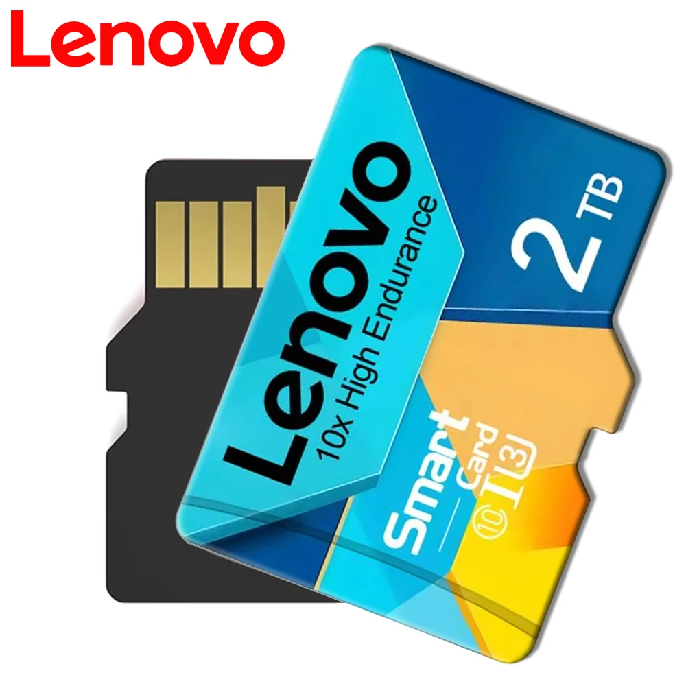 Lenovo 2TB High Speed Micro TF SD Card 1TB Memory Card 512GB 256GB 128GB Class10 SD Memory Card For Nintendo Switch Phone/Ps4