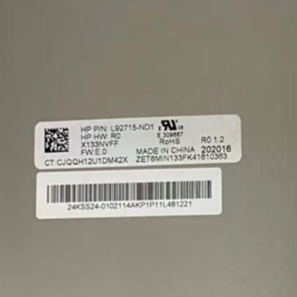 

X133NVFF R0 L92715-ND1 ЖК-экран для ноутбука, матрица, без сенсорного экрана, FHD 1920x1080, 30-контактный