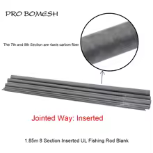 【¥5,860】Pro Bomesh トラウトロッド ブランク 1.85m UL 特別割引-アリエク特価アラート
