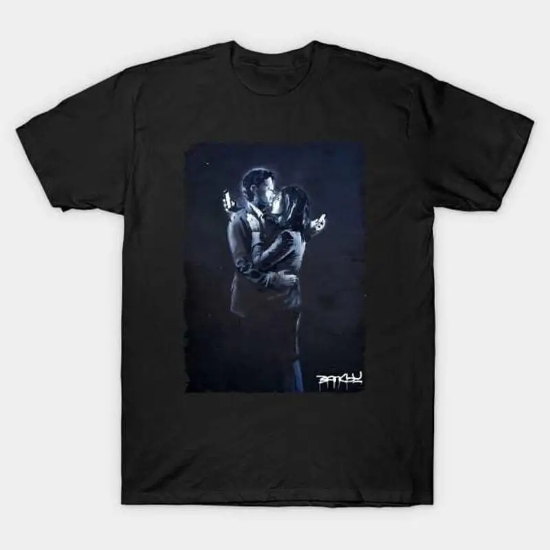 

Футболка для любителей мобильных телефонов Banksy S 5XL, быстрая доставка