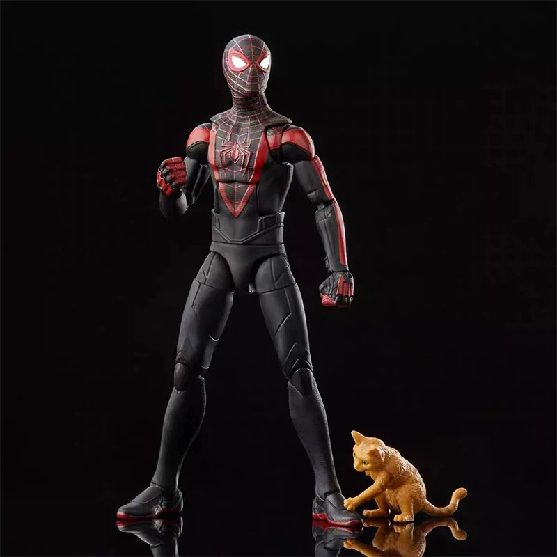 Hasbro Marvel Legends 6-Zoll Spider Man Gamerverse Miles Morales (Spider-Man 2) Actionfigur Modell Geschenk Spielzeugkollektion für Kinder