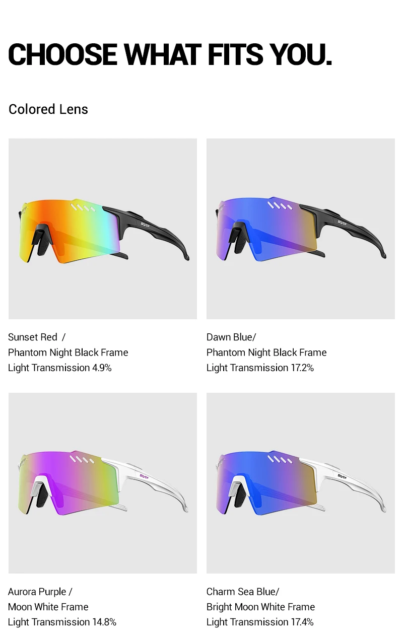 SCVCN Frauen Photochrome Sonnenbrille Outdoor Sport Fahrrad Radfahren Gläser Mann MTB Klettern Gläser Fahren Fahrrad UV400 Brillen – Detail 14