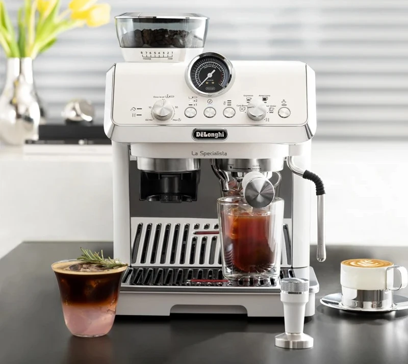 

Grinding integrated semi-automatic coffee machine EC9255.WI small household Italian office