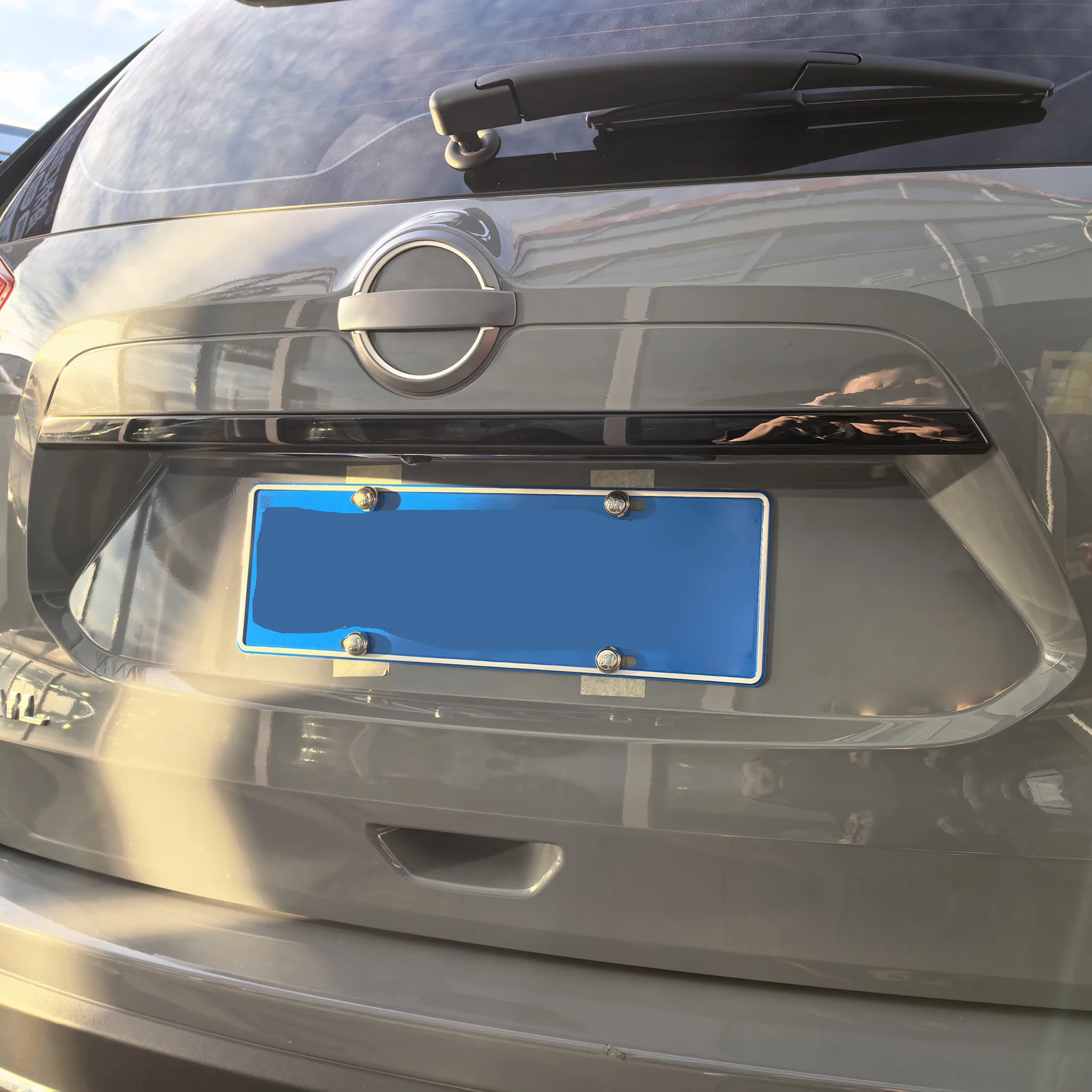 Car Tailgate Rear Trunk Strip Trim Door Cover Sticker For Nissan X-Trail 2013-2021 view 5