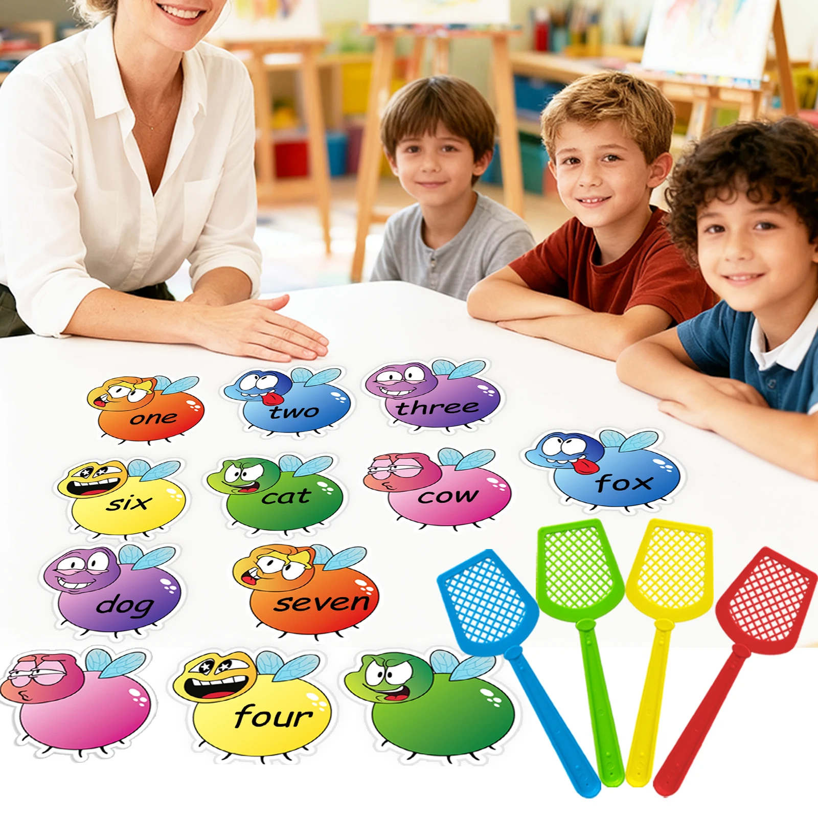 Fly Swatter Literacy Game Engl - огляд і ціна Sight Word Game