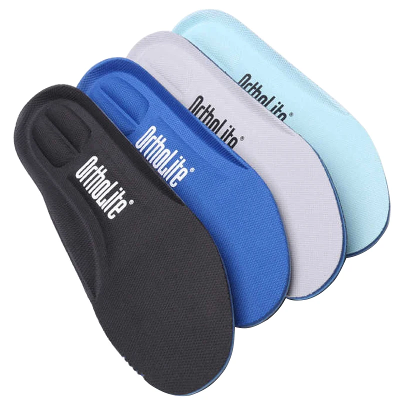 4D Cloud Technology Sports Insoles for Shoes PU Sole Soft Breathable Shock Absorption Cushion Running Orthopedic Care Insoles