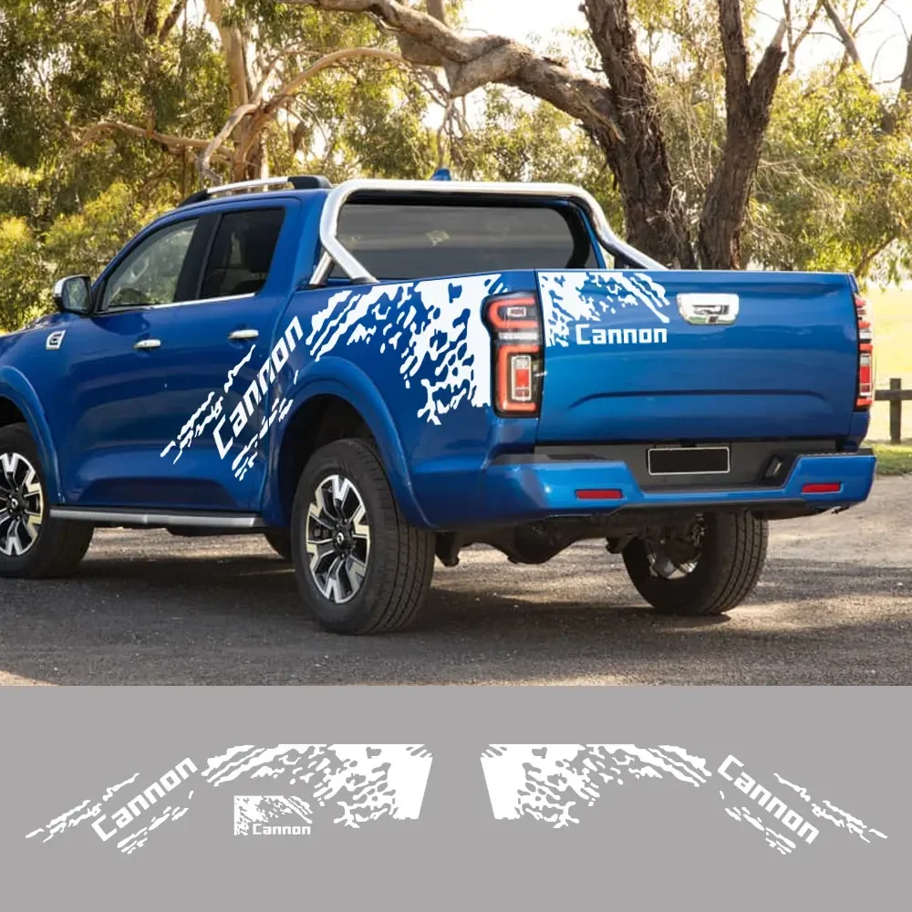 Pickup Body Side Stickers For Great Wall GWM UTE Cannon L X Truck Splash Grunge Decor Decals Vinyl Film Covers Auto Accessories