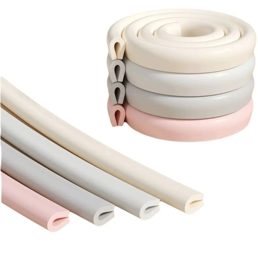 Baby Safety Edge Guard Strip Soft Easy Install Furniture Corner Protector Waterproof Non Slip U Shape Bumper for Door Frame