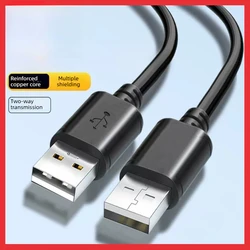 Double-headed Usb2.0 Data Cable USB2.0 Male-to-male-to-copy Wire Two-headed Usb Charging Cable Double-male USB Cable