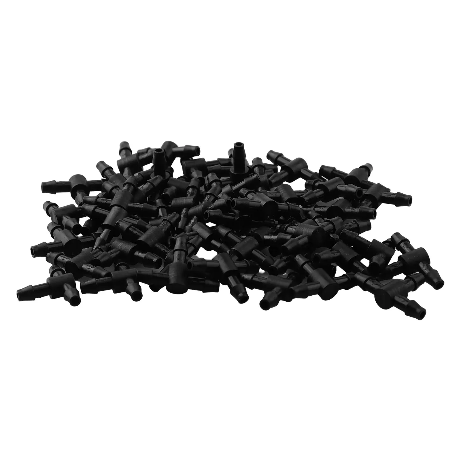 

50 Pack 4mm Irrigation Fitting Pipe Barbed Connector by Antelco for Drip Irrigation and Water Container Systems