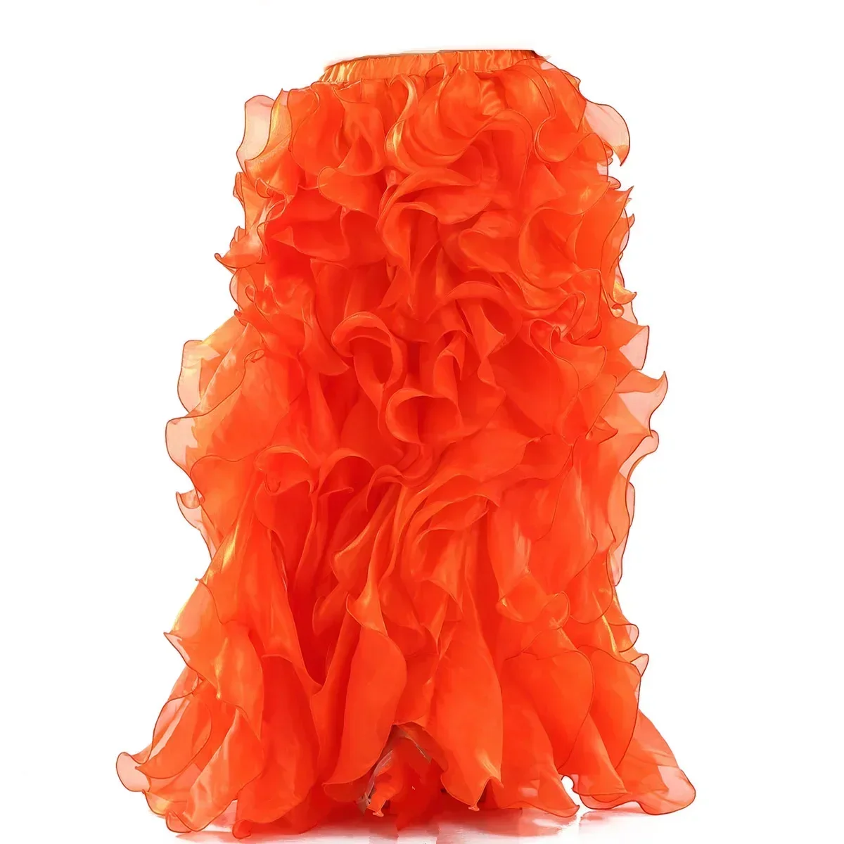 Costumes de danse du ventre en fil senior pour femmes, jupe de scène sexy pour dames, jupes de danse du ventre