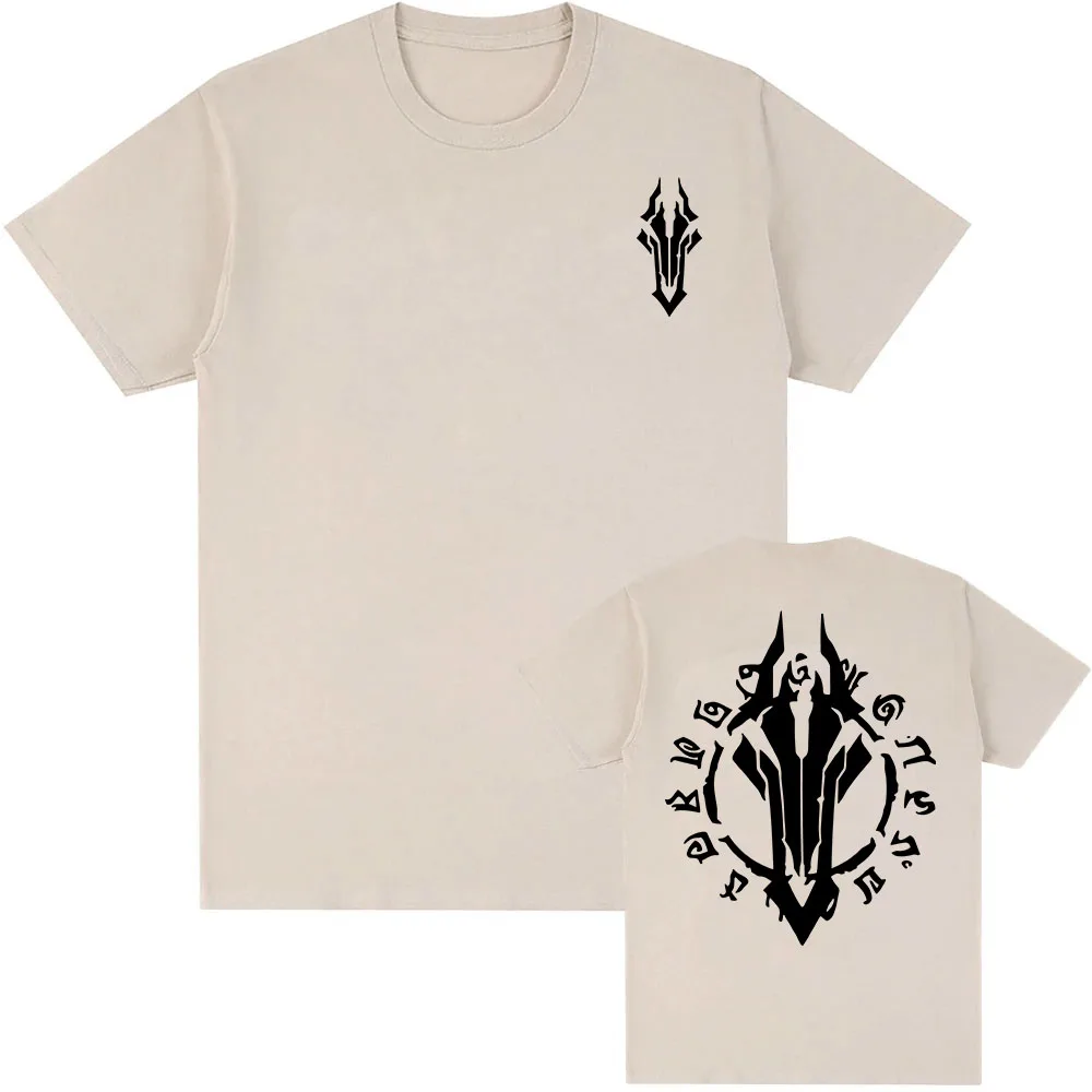 Game Darksiders Lll Graphic T-shirt Cotton Short Sleeve Loose Male Tshirts Streetwear Unisex Hip Hop Casual Summer Men T Shirts