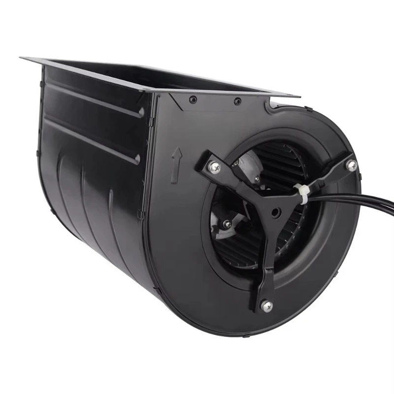 Double Inlet Centrifugal Fan Blower 230V AC DC EC 133mm Metal Impeller Ventilation Fan with OEM Customization