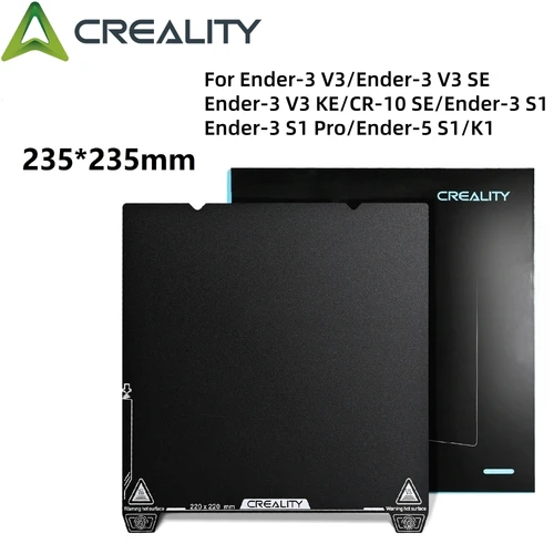 Imagen 1 del producto Placa de construcción de resina epoxi Creality para K1, plataforma de cama de impresión de impresora 3D para K1/Ender 3 S1/Ender 3 V3/KE/SE/Ender 5 S1/CR-10 SE