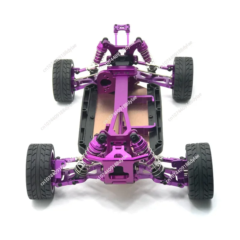 1/12 124017 124019 Remote control frame, metal upgrade frame, metal modification spare parts