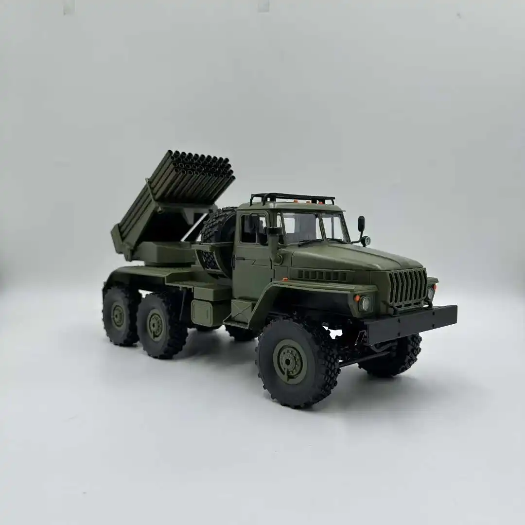 Naughty Dragon's new military model B36-2 Military truck Military remote control vehicle chassis upgraded